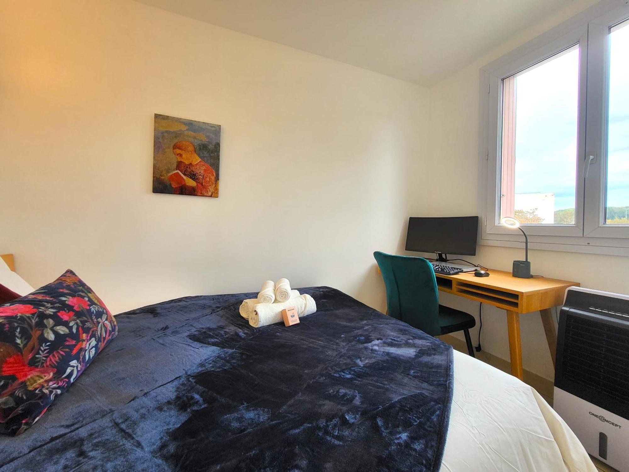Le Prasino - Paisible Appartement Proche Rer - Bail Mobilite Massy  Exteriör bild
